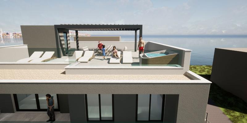 Spectacular penthouse with panoramic sea views 